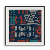 Tribal Tides Wall Art Painting